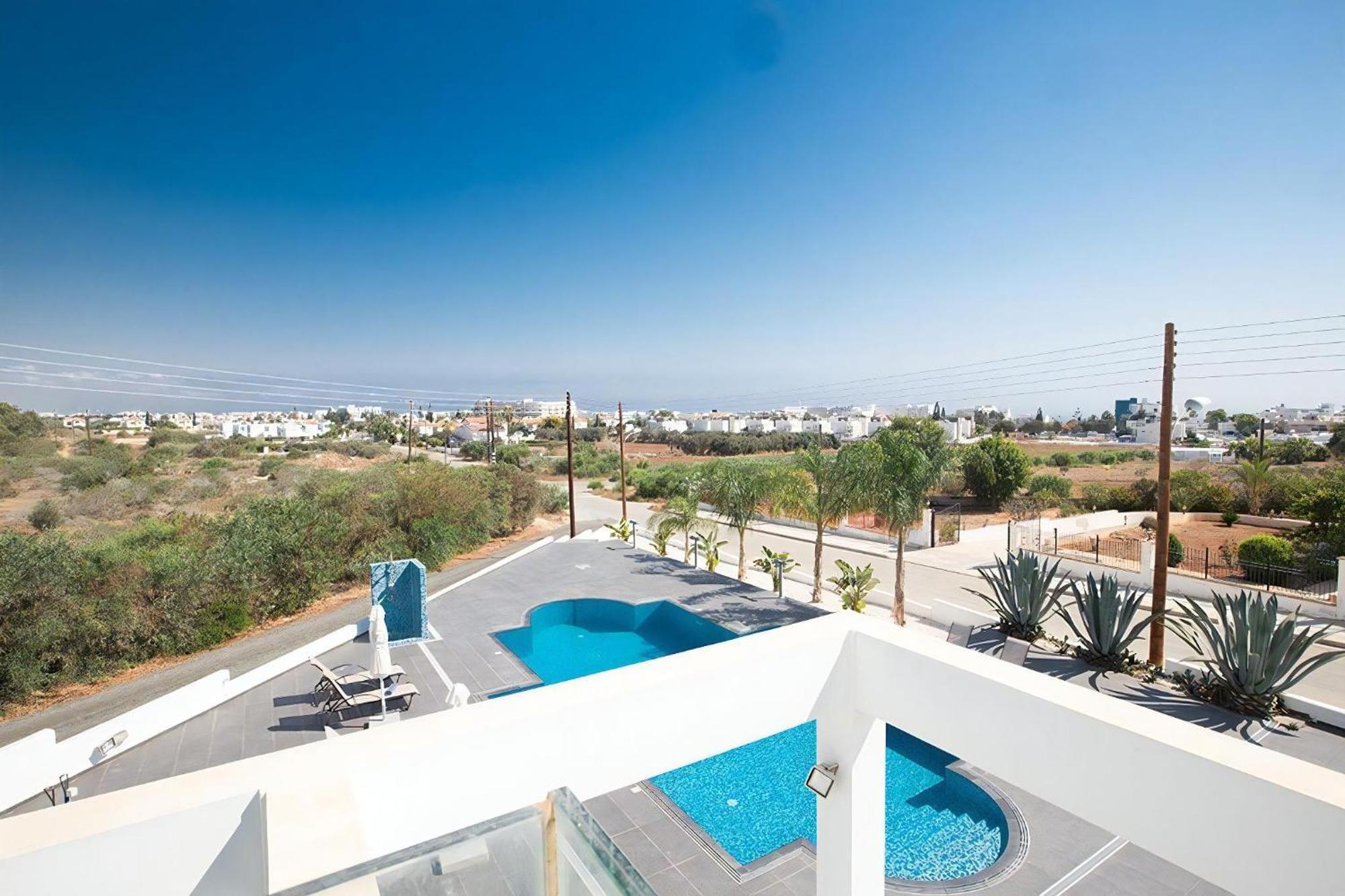 Villa Protara Chrysos - Beautiful 5 Bedroom Protaras Villa - Walking Distance To Fig Tree Bay Buitenkant foto