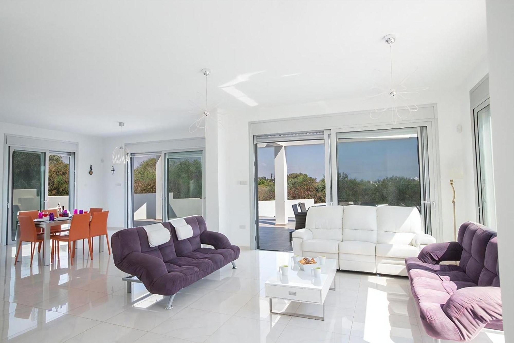 Villa Protara Chrysos - Beautiful 5 Bedroom Protaras Villa - Walking Distance To Fig Tree Bay Buitenkant foto