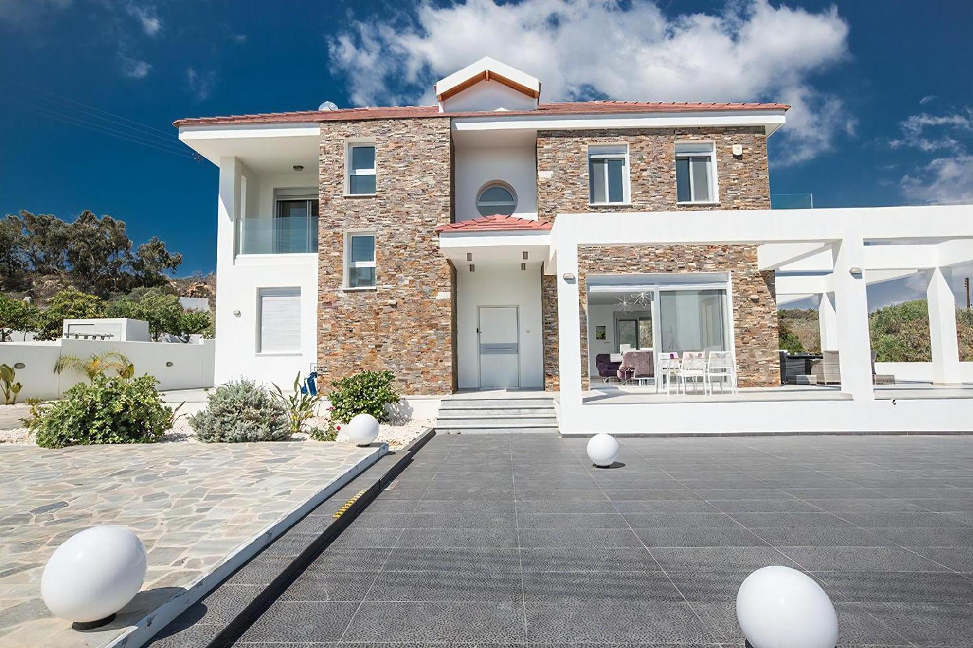 Villa Protara Chrysos - Beautiful 5 Bedroom Protaras Villa - Walking Distance To Fig Tree Bay Buitenkant foto